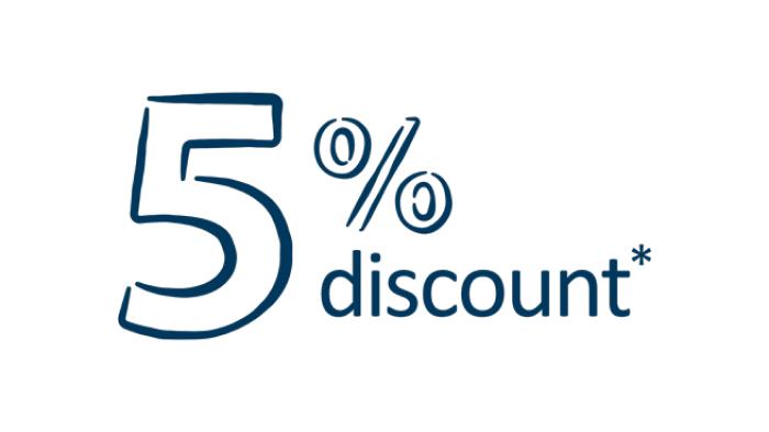 5% Discount